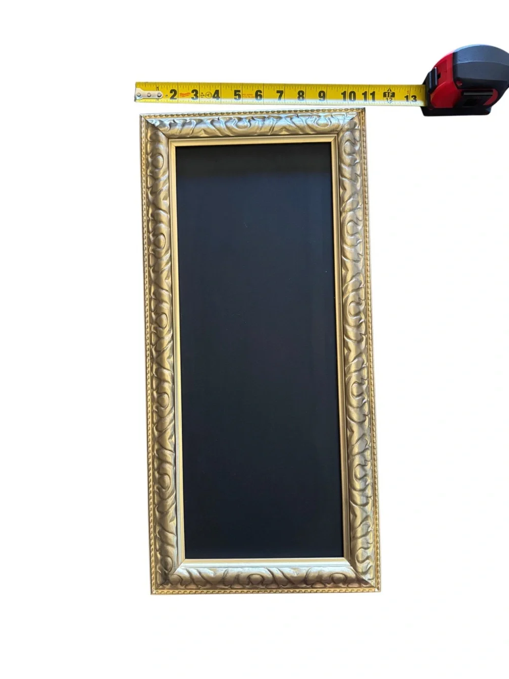 Gold Ornate Wood Framed Chalkboard Sign